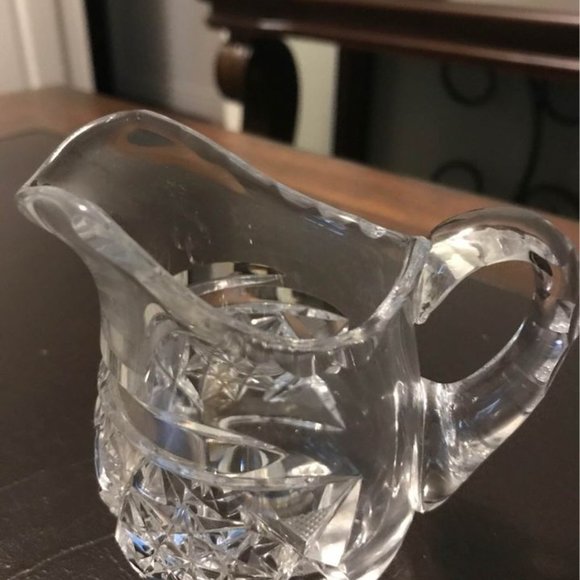 new Birks cream and sugar crystal - Picture 2 of 3